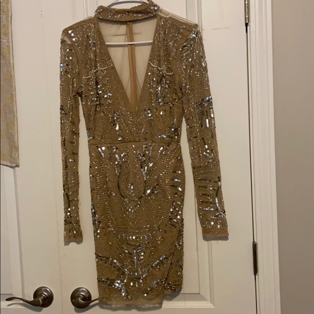 Misguided Peace + Love Sequined Dress